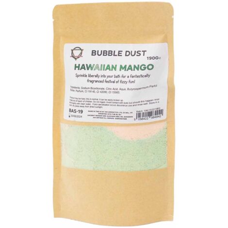 Poussière de bain à la mangue hawaïenne 200g- Vendu par 1