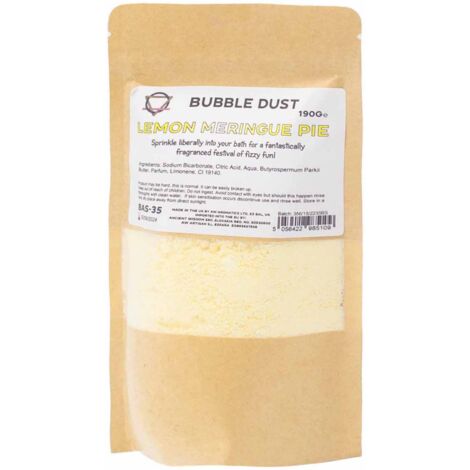 Poussière de Bain Tarte Citron Meringuée 200g- Vendu par 1