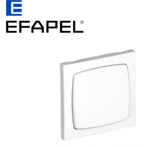 Poussoir à bascule blanc