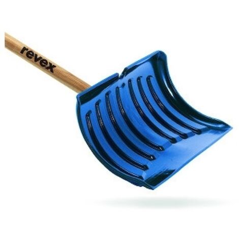 Poussoir à neige avec manche bois - polypropylène - 52.5 cm - REVEX
