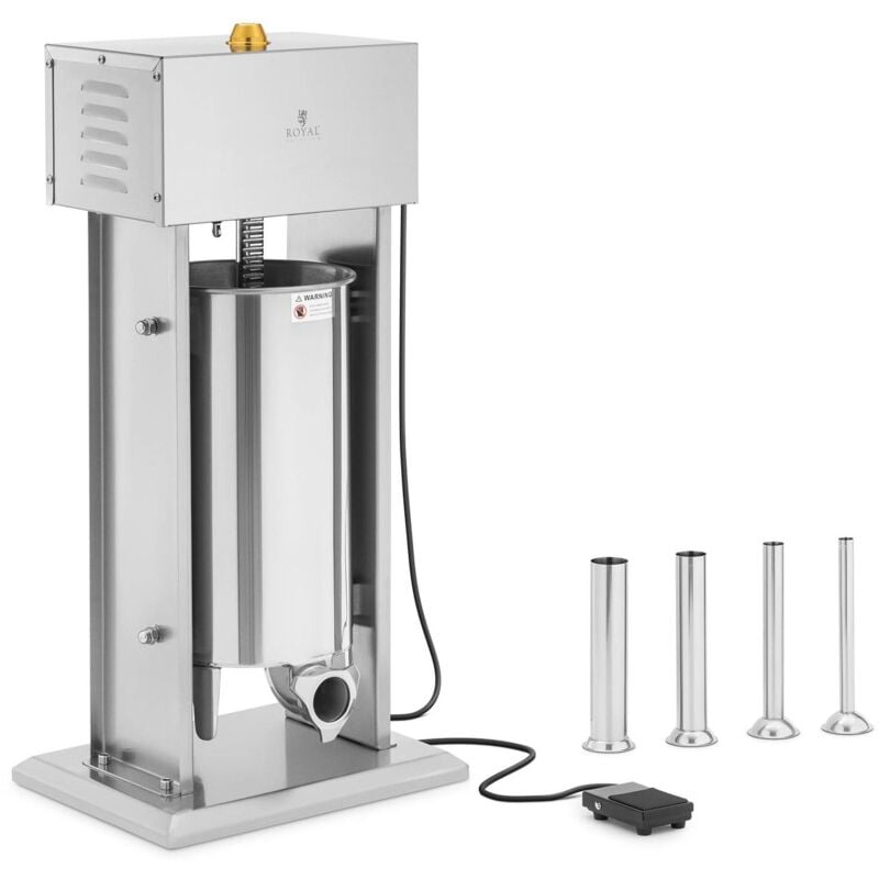 Poussoir à saucisse Machine à saucisse acier inoxydable 15 L 120 W