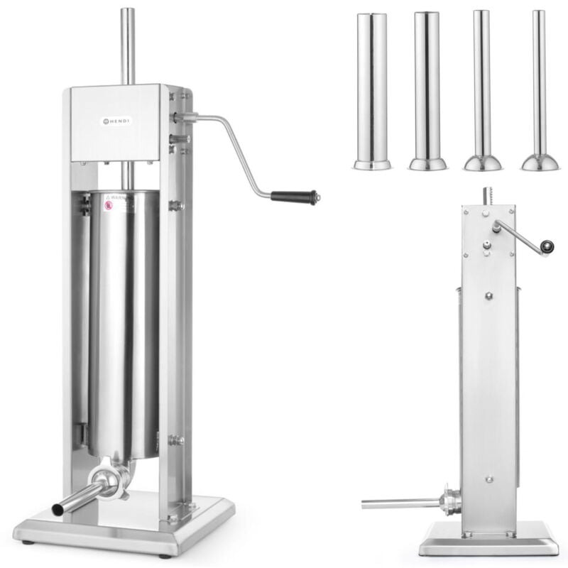 Poussoir à saucisses vertical inox Profi Line 7L - Hendi 282090