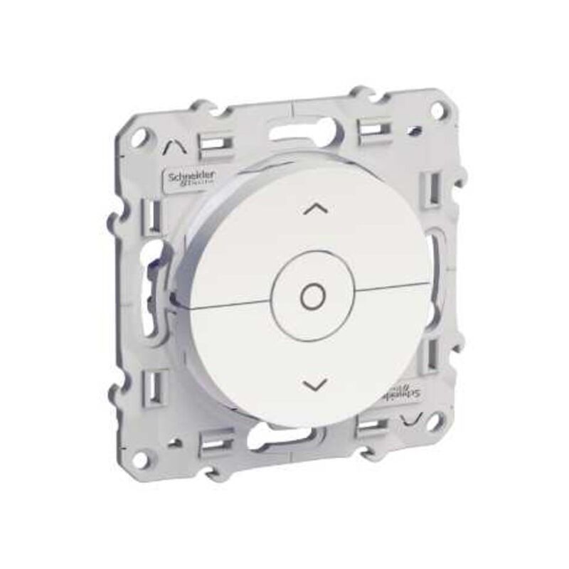 Schneider Electric - interrupteur pour volet roulant schneider odace Type: vis - Nombre de Poste: 1 - Gamme: enjoliveur alu