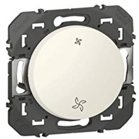Poussoir commande VMC dooxie finition blanc LEGRAND 600006