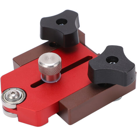 Poussoir de sécurité pour scie sur table, limiteur de coupe en alliage d'aluminium portable pour le travail du bois