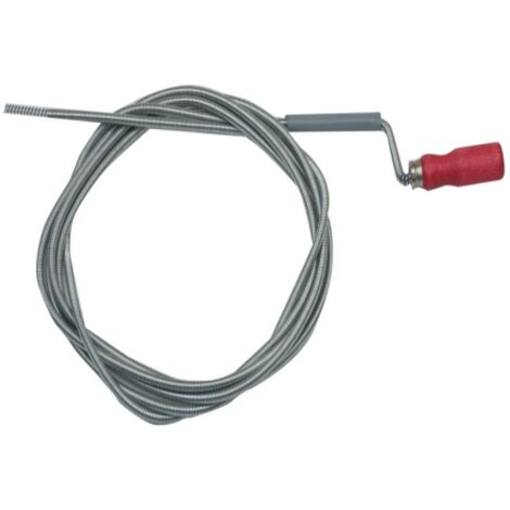 Poussoir de vidange A  ressort spirale 2,5 mA tres sans protection avec manivelle
