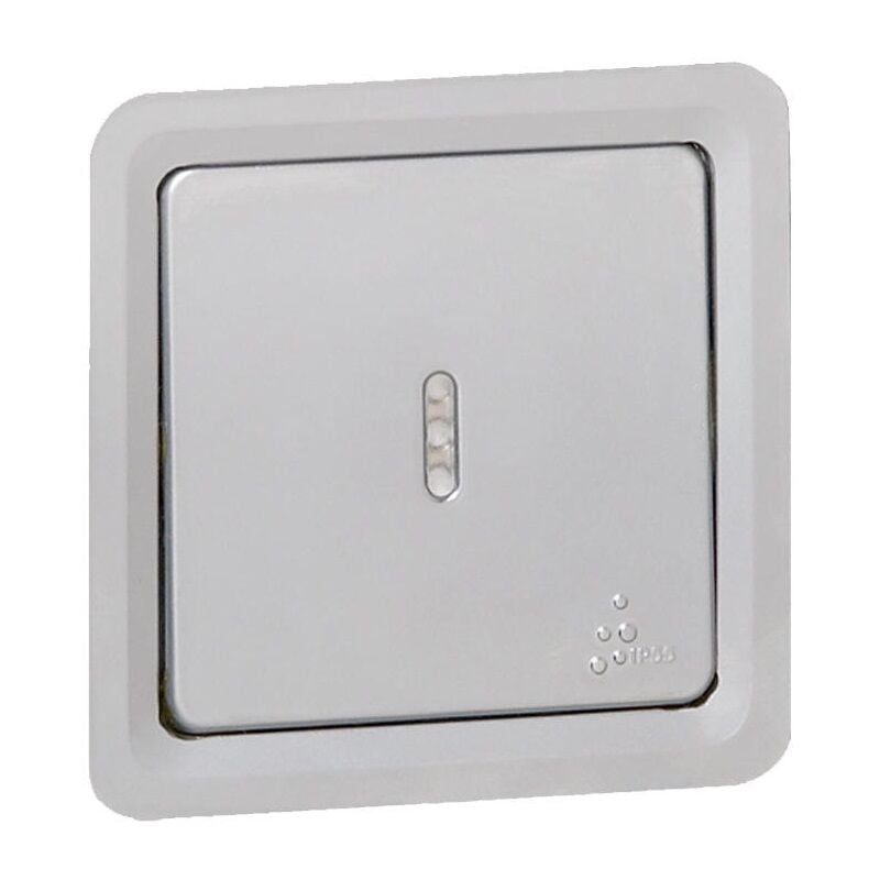 Legrand - poussoir inverseur lumineux 6A soliroc 077842