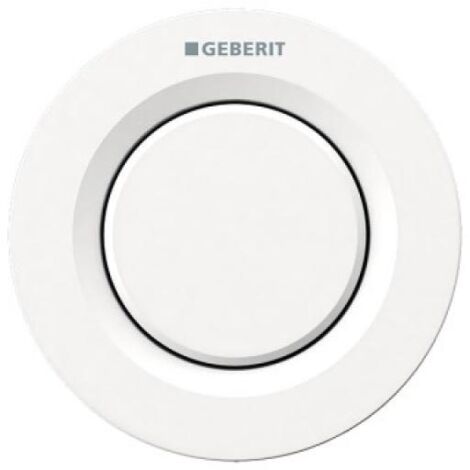 Geberit – Poussoir pneumatique pour réservoir haut – Compatible Sigma et Omega – Force d'actionnement 25N – Dimensions 8,5x9cm