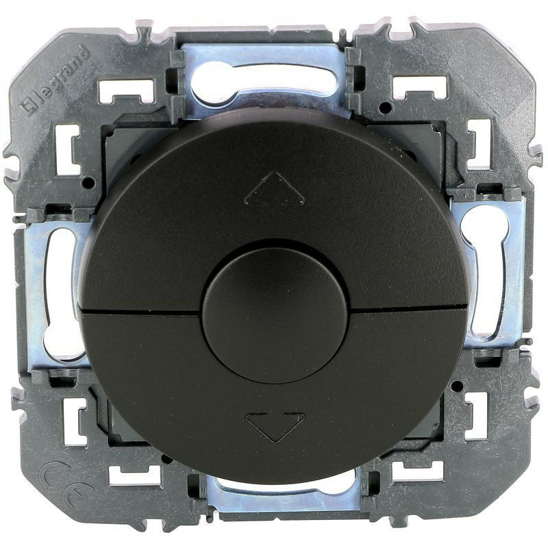 Legrand - Poussoir pour commande volets roulants dooxie - noir (600222)