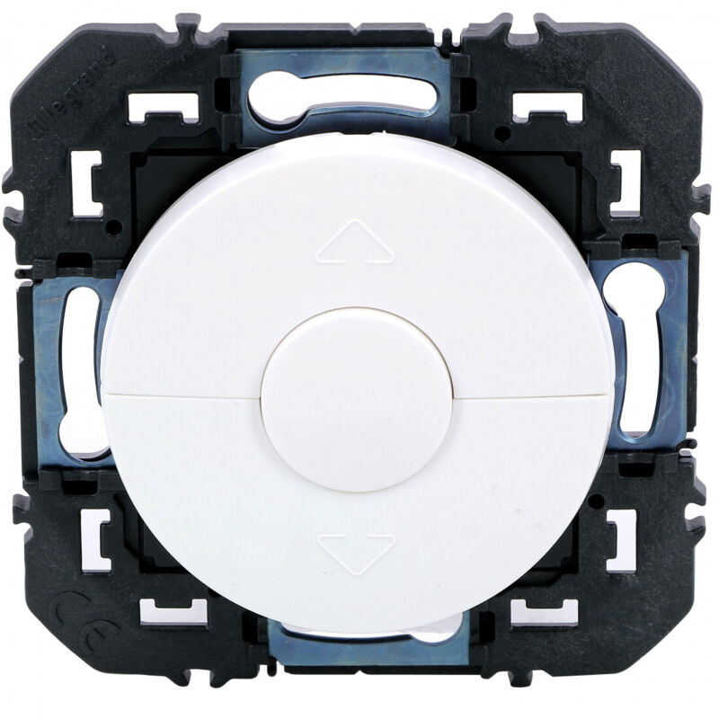 Poussoir pour commande volets roulants dooxie finition blanc (095298)