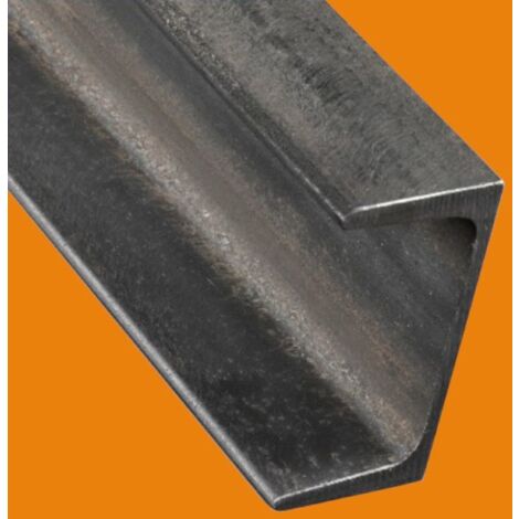 Poutre UPN acier S235/S275 JR+AR 3 mètres – Largeur 100 mm – Résistance à la corrosion – Élément porteur pour construction