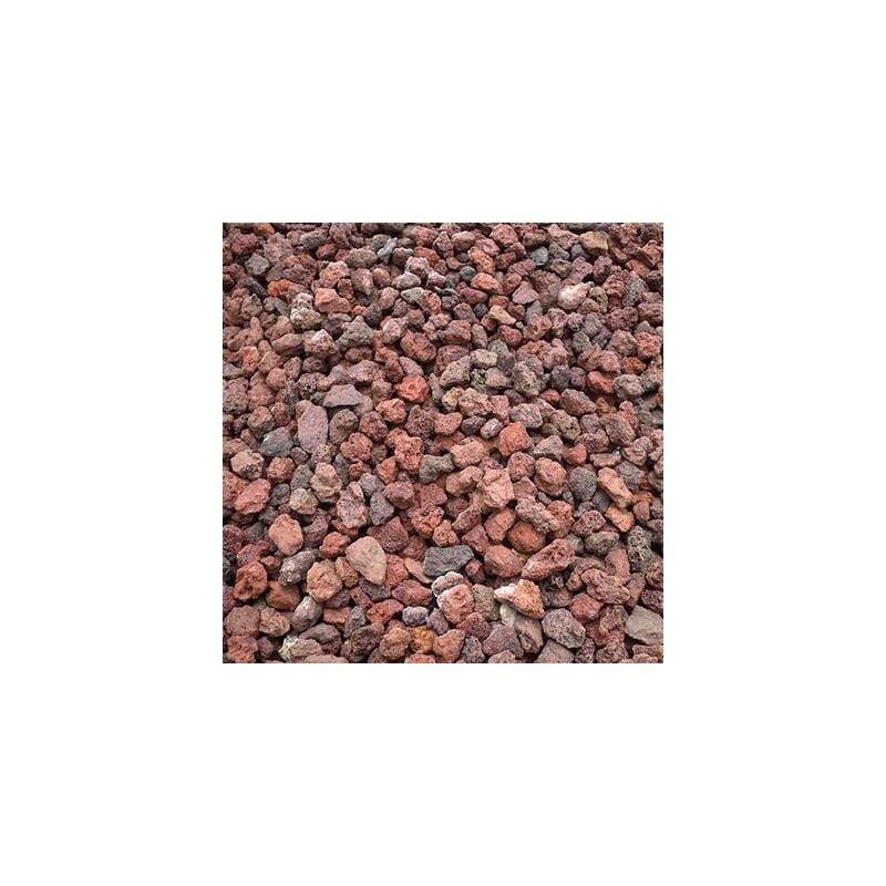 Pouzzolane décorative rouge 7/15