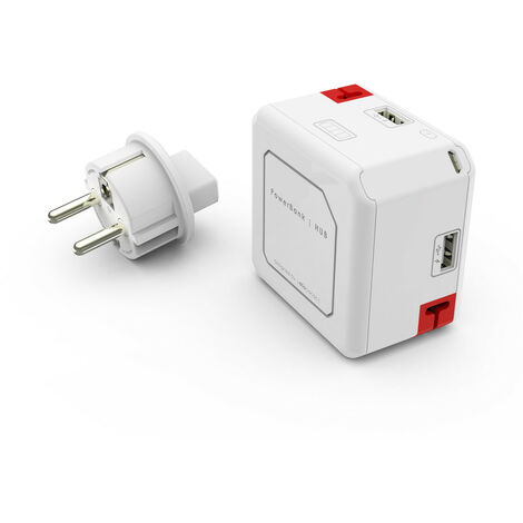 Power bank - Hub USB 4 prises - 5000 mAh 65 mm