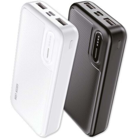 POWER BANK + LED LOSTECH - NERO/BIAN MAH 20000 PRESA TYPE C-MICRO USB USC.USB - 1 pezzo