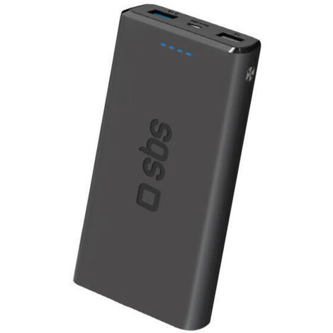 Power Bank SBS TTBB10000FASTK 10000 mAh 2 x USB 8018417293931 S5608292 SBS