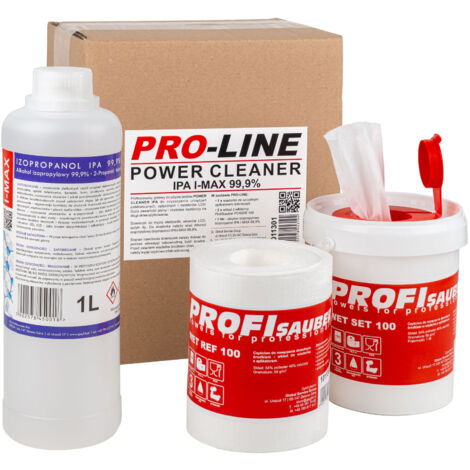 POWER CLEANER IPA PRO-LINE Reinigungsset für Elektronik, Optik und Monitore