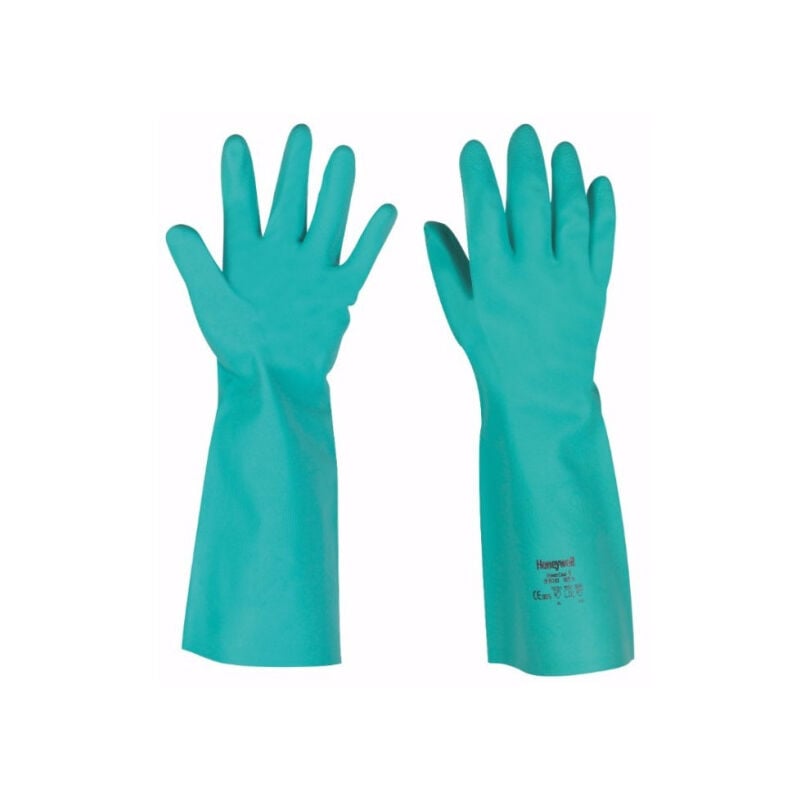 

Guantes químicos de nitrilo verde Power Coat | 10 - Safetop