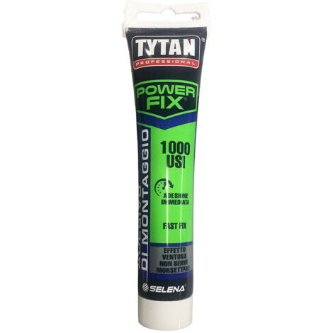POWER FIX 1000 USI TUBETTO TYTAN - BIANCO ML 80 - 4 pezzi