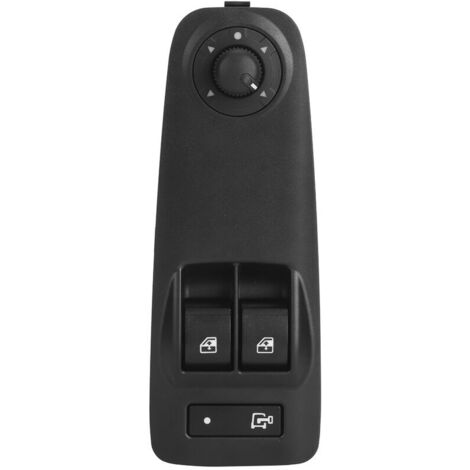 Power Master Window Switch, Black Electric Window Regulator Switch for 735487419 6490.X9