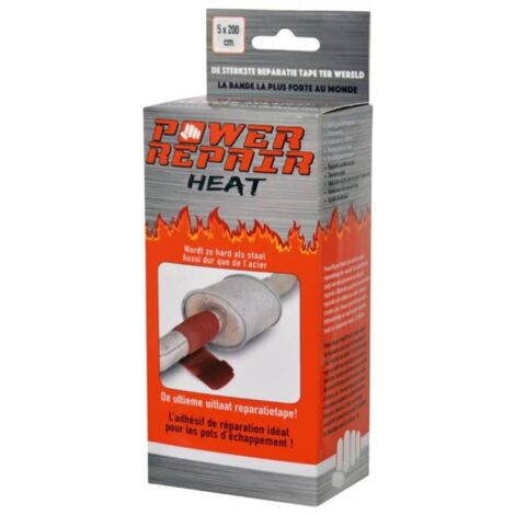 Power Repair Ruban de réparation d'échappement Heat 200x5 cm Gris