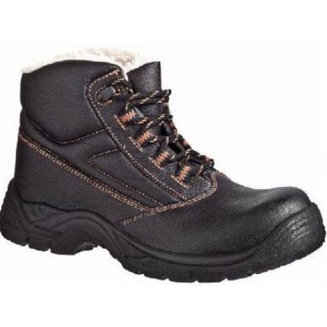 Power Safe Sicherheits-Winterstiefel Olaf Größe: 42, S3, schwarz-orange