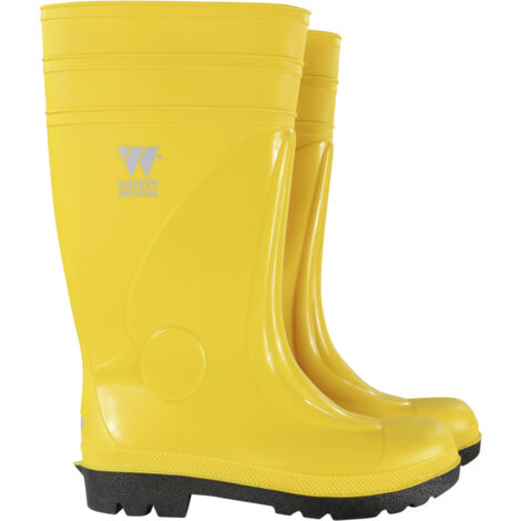 Power Safe Sicherheitsstiefel S5 gelb Arbeitskleidung