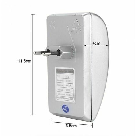 Power Saver,90V-250V Electricity Box Energy Saving Power Saver for Home Office Factory (Stabilize Voltage,Balance Current Source)(EU)