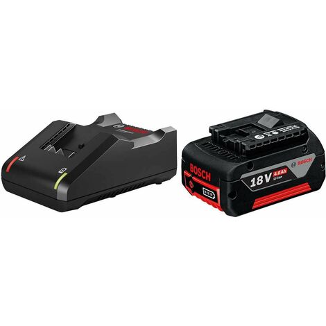 Set di avviamento 2 batterie 18V 2,5Ah + caricabatterie BOSCH - 1600A011LD