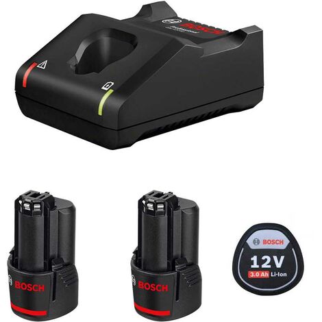 Power Set BOSCH (2 x 12V 3,0 Ah + GAL12V-40)