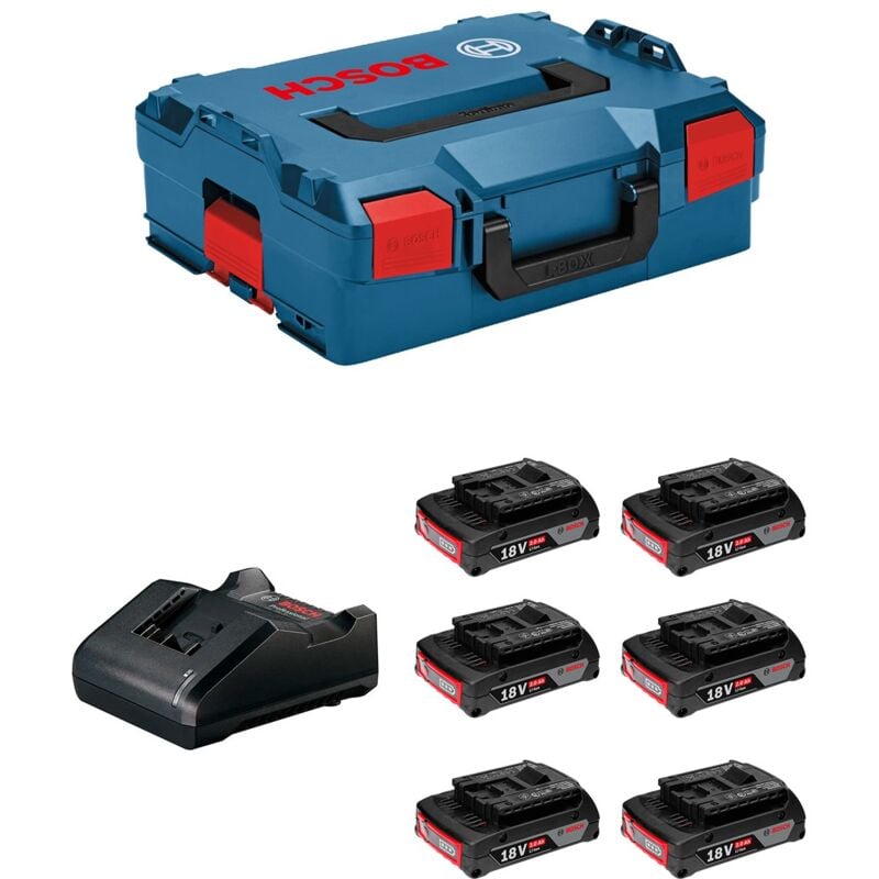 Bosch - Power Set (6 x 2,0 Ah GAL18V-20 L-Boxx 136)