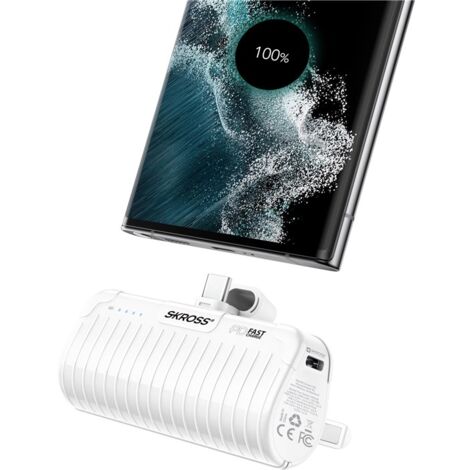 Power Stand 18,5 W, 5000 mAh, batterie externe et support pour smartphone en un. capacité maximale 5000 mAh