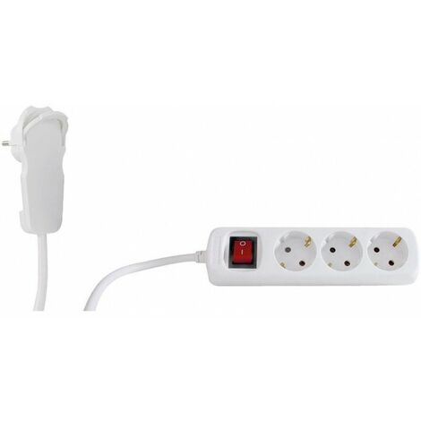 Power Strip 3 Outlets con Switch 5m White Smart (por 4)