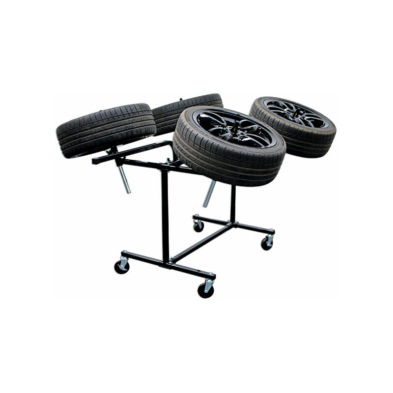 Power-tec - Alloy Wheel Painting Stand - Deluxe Heavy Duty 92417