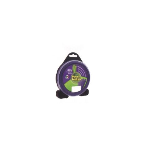POWER TECHNIK alambre púrpura cepillo redondo diámetro 3,0 mm longitud 15 mt