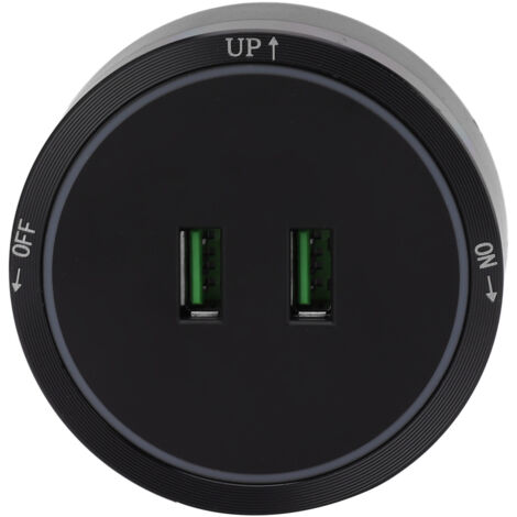 Power Track Socket Surface Mount USB Electric Socket Outlet 180 to 250v for Home Kitchen Sideboard Cabinet