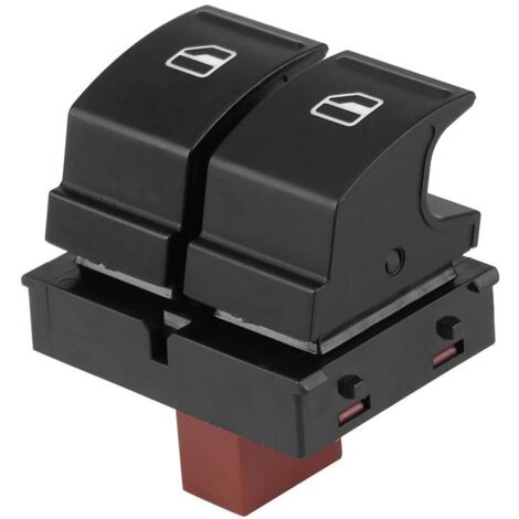 Power Window Switch, DC 12V Dual Window Button Switch Power Window Lifter Button, Non-original