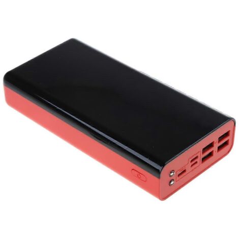 Powerbank 40000mAh avec Affichage LED pour Smartphones Micro-USB, Lightning et Type-C