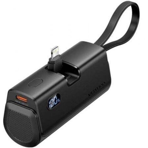 Powerbank 4800mAh Vention FHRB0/ 22.5W/ Negra
