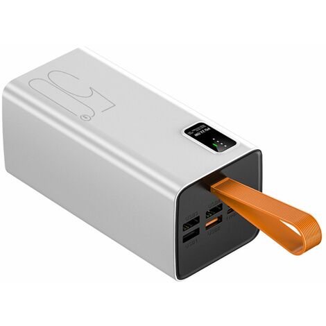 Dudao 30000mAh, Externer Akku mit 4 Output USB Schnellladung Max