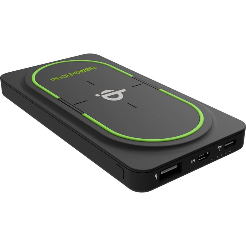 Powerbank (batterie supplémentaire) RealPower PB-10000 305730 10000 mAh 1 pc(s)