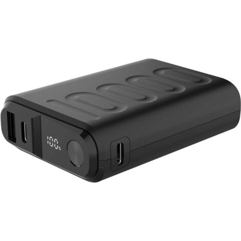 Powerbank pd 20w 10000 mah schwarz