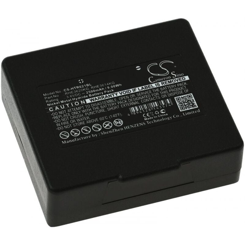 

Powery - PowerBatería adecuada para mando de grúa Hetronic Harris P5370 / 68300900 / Abitron Mini / Modelo HE900 entre otros