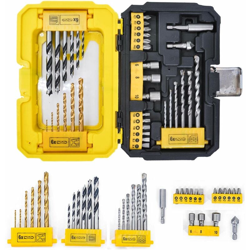 

35PCS COMBINATION DRILLS SET - Powerland