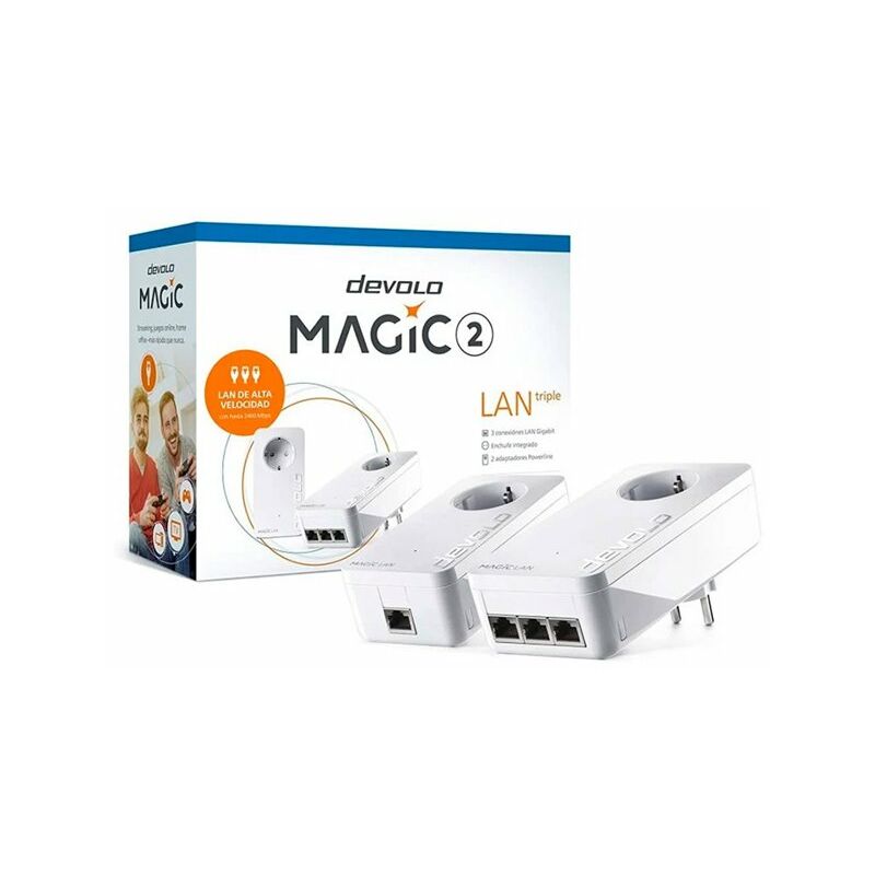 

Powerline Magic 2 Lan Triple Starter Kit 8516 - Devolo