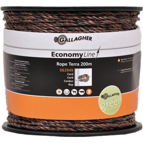 Powerline -Seil Terra Eco 200 m.
