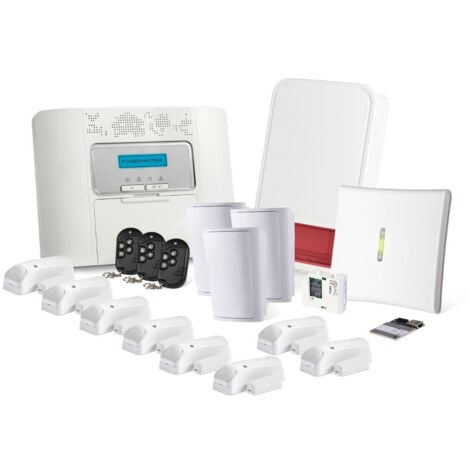 POWERMASTER KIT8 GSM IP - Alarme maison sans fil GSM / IP PowerMaster 30 - Kit 8