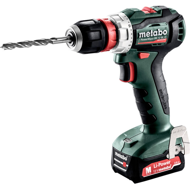 Metabo Perceuse visseuse à batterie PowerMaxx bs 12 bl q 601039500