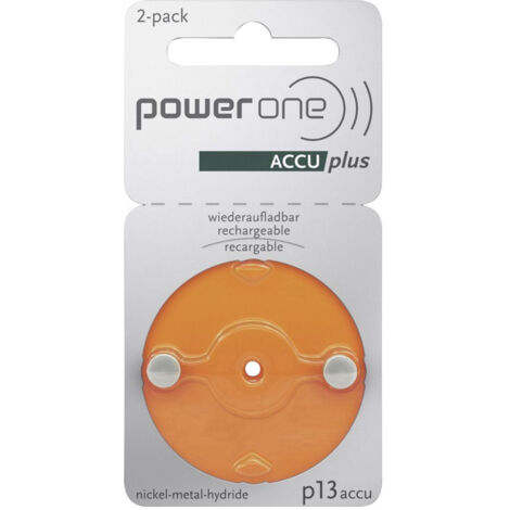 Powerone P13 Hörgeräteakku ZA 13 NiMH 28 mAh 1.2 V 2 St.