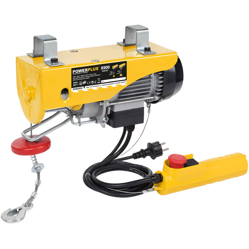 Elektrischer Flaschenzug 500 W 100/200 Kg Powx900 Powerplus