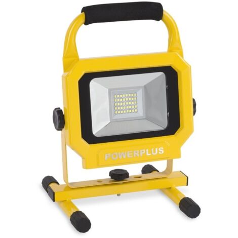 POWERPLUS Projecteur à LED sur cadre rechargeable 20 W
